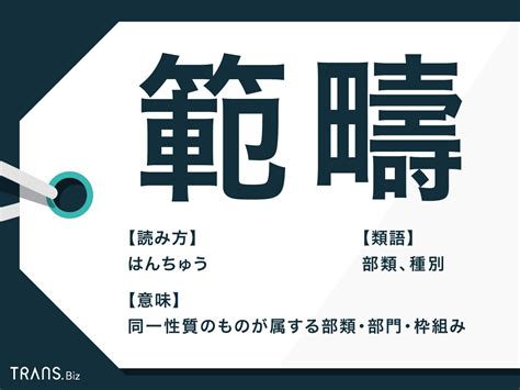 範疇先生|「範疇(ハンチュウ)」の意味や使い方 わかりやすく解説 Weblio辞書